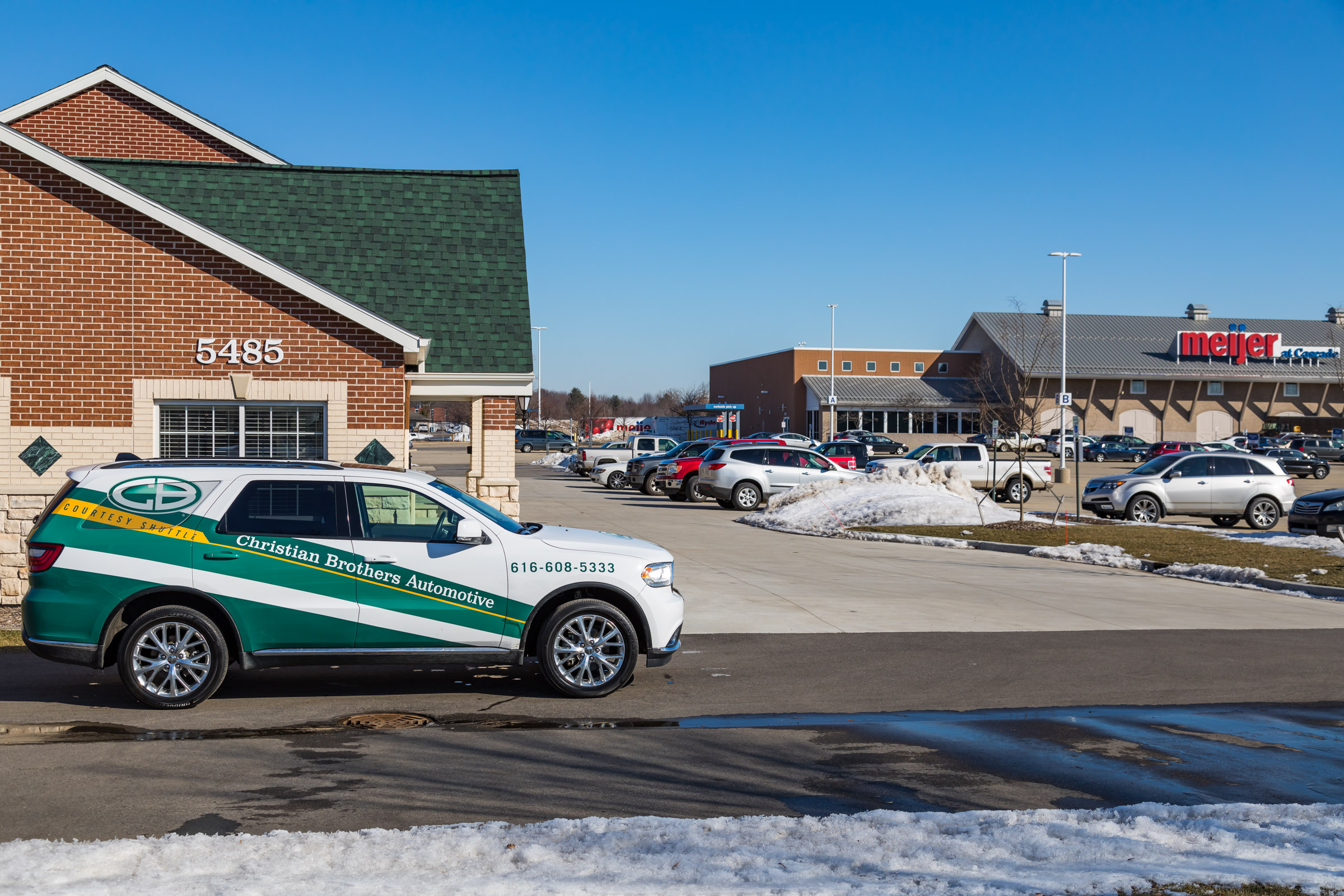 Image of CBAC and surrounding businesses